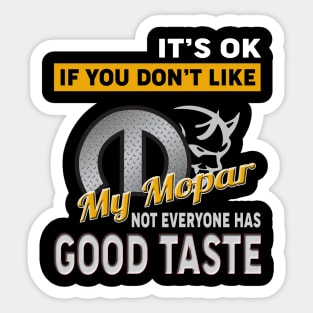 It's ok if you don't like Sticker